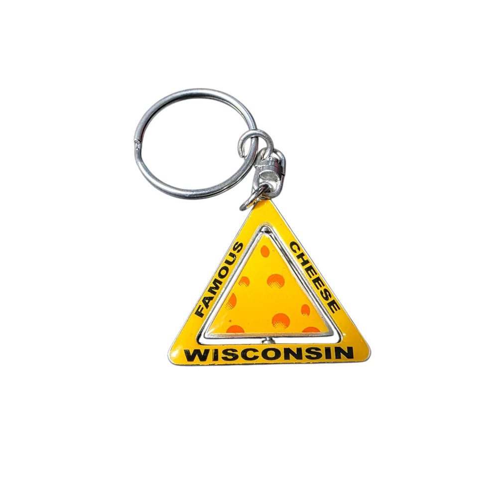 Wisconsin Cheese Keychain